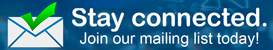 Join our Mailing List